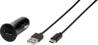Karikues makine Vivanco CARCHARGERVVUSBC3A, 1x USB 2.0, 3A, i zi