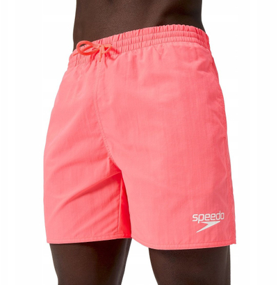 Shorte noti Speedo Men's Essential Solid 40cm, najlon, portokalli