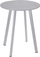 Tavolinë kopshti ProGarden End Table, metal, 40 cm, gri mat