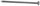 Gozhda ndërtimi Haushalt Construction Nails 5.0x150, 5mm, 1kg, metalike