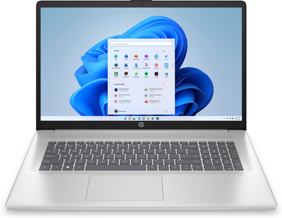 Laptop HP 17-cp2075nw AMD, 17.3", AMD Ryzen 5 7520U, 16 GB RAM, 512 GB SSD, i argjendtë