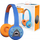 Kufje Bluetooth Denver BTH-107BU, për fëmijë, 24 orë bateri, blu