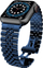Rrip çeliku Alogy për Apple Watch 42 / 44 / 45 mm, i kaltër