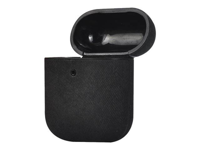 Rast mbrojtës për AirPods TerraTec AirBox Fabrik, me karabinë, i zi