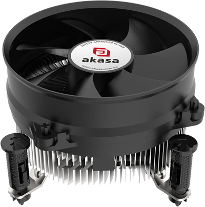 Ftohës procesori Akasa AK-CC6605EP01, Intel LGA1700 LGA1851, 115W TDP, i zi