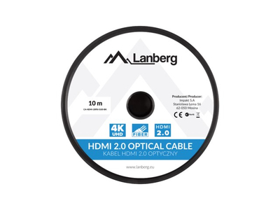 Kabull HDMI AOC v2.0, 10 m, optik, i zi
