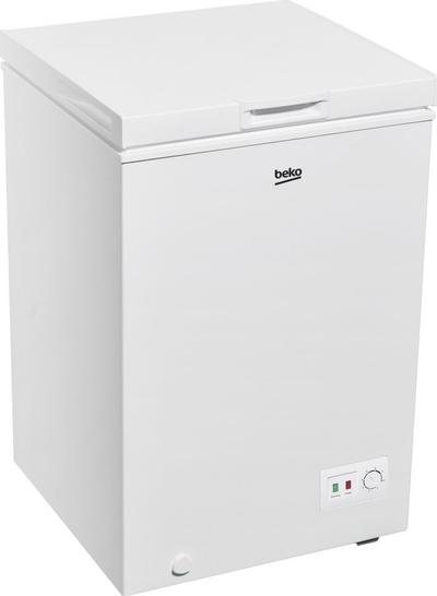 Friz horizontal Beko CF100EWN, 100L, me kontroll elektronik, i bardhë