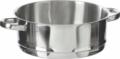 Tenxhere avullimi Emako, inox, Ø26cm, ngjyrë çeliku
