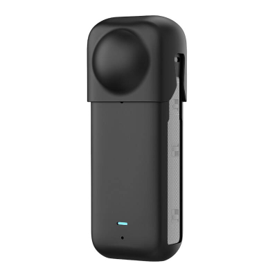 Kuti mbrojtëse silikoni PULUZ për Insta360 X4 (i zi)
