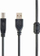 Kabllo Gembird USB-A - USB-B, 3m, e zezë