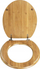 Ulese tualeti Wenko Bamboo, bambu, kafe e errët