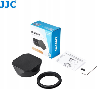 Lens hood JJC LH Z40F2 për objektiv, ngjyrë e zezë
