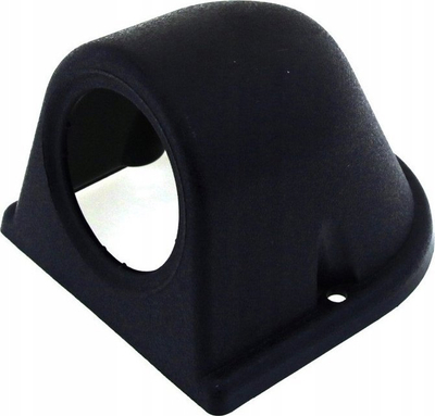 Strehë universale për manometër 1x52mm, plastike, e zezë