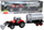 Lodër traktor me cisternë Leantoys, 58 cm, plastikë, i kuq
