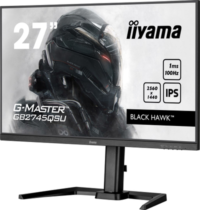 Monitor iiyama G-MASTER GB2745QSU-B1, 27", 2560 x 1440, 2K Ultra HD, 100 Hz, i zi
