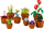 Set ndërtimi LEGO Icons Small Plants 10329, 9 bimë dekorative, seri Botanike, shumëngjyrësh