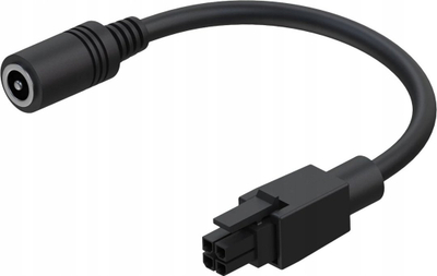 Adapter prize Teltonika Networks Socket Adapter, 4 pin në barrel, i zi