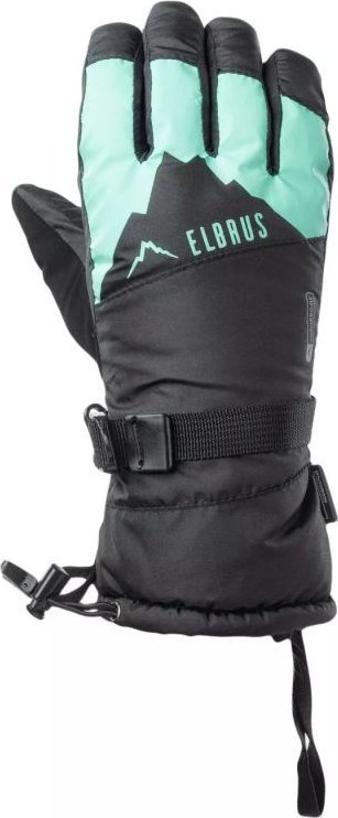Doreza skish Elbrus Maiko W 92800438509, për femra, antirrëshqitëse, të zeza jeshile