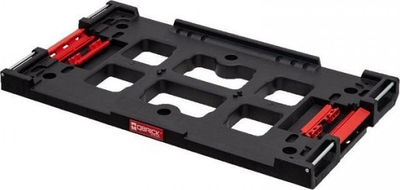 Adapter montimi Qbrick System One Multi, trup i fortum, montim në mur a në dysheme, i zi