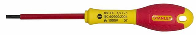 Рамен шрафцигер Стенли ФетМакс 65-411, 3.5x75mm, изолиран 1000V, за електричари