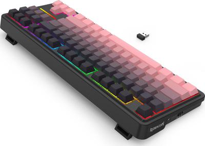 Tastierë gaming Redragon K728 PRO, mekanike TKL 80% pa tela, LED, e zezë