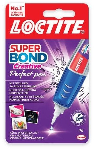 Ngjitës xheli Loctite Super Attak PerfectPen, 3g, transparent
