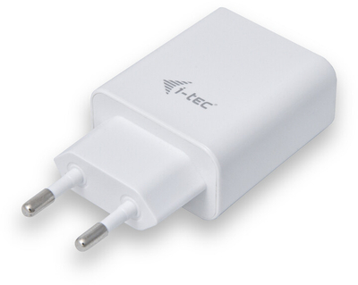 Karikues i-tec, 2x USB-A 2.4A, i bardhë