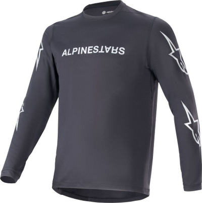Fanellë biçiklete Alpinestars A-Dura Switch, mëngë të gjata, për meshkuj, madhësia 2XL, e zezë