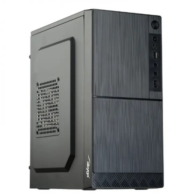 Kuti kompjuteri Akyga AK35BK Micro Tower, Micro ATX, USB 2.0, e zezë