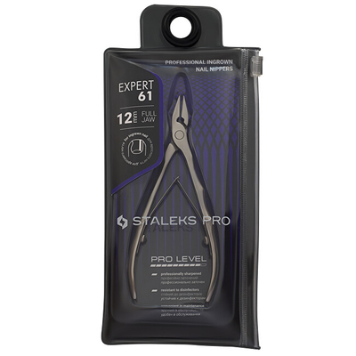 Prerëse për kutikula STALEKS Professional Nippers For Ingrown Toenails Expert 61 12 mm