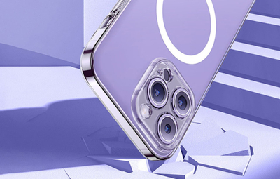 Mbrojtëse telefoni Baseus Magnetic Crystal Clear për iPhone 12 Pro, MagSafe, transparente
