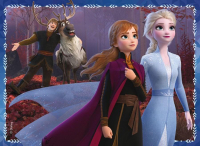 Lojë Puzzle e dyanshme Ice land Lisciani Supermaxi 60 Frozen II