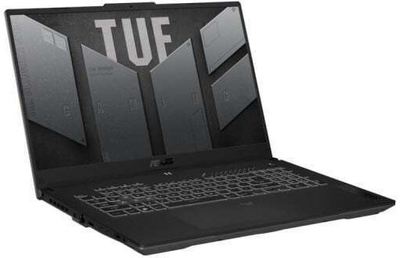 Laptop gaming Asus TUF F17 FX707VJ, 17.3" FHD 144Hz, Core 5 210H, RTX 3050, gri