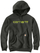 Дуксер со капуљача Carhartt Rain Defender, широк крој, за мажи, зелен peat