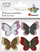 Set dekorativ Titanum Butterflies, aplikacione me zirkon, 4 copë, shumëngjyrësh