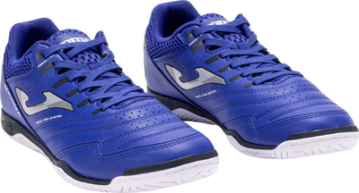 Atlete futsalli Joma Maxima Indoor për në palestër, me shollë gome, blu