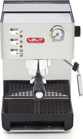 Makina espresso Lelit Anna PL41EM, kazan prej bronxi, trup inox, ngjyrë argjend