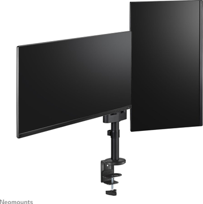 Mbajtës tavoline Neomounts DS60-425BL2, për 2 monitorë 17"-27", VESA 75x75 100x100, i zi