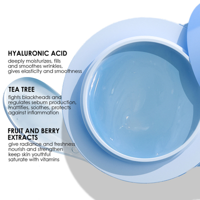 Maskë për fytyrë 7 Days, Aqua Infusion 2 in 1, 50 ml