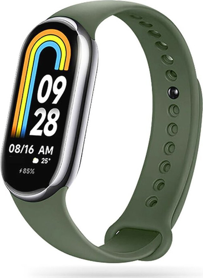 Rrip dore Xiaomi Tech-Protect IconBand për Smart Band 8 / 8 NFC, TPU, jeshil