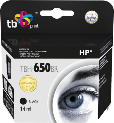 Кертриџ боја TB Print TBH-650BR CZ101AE, 14ml, црна