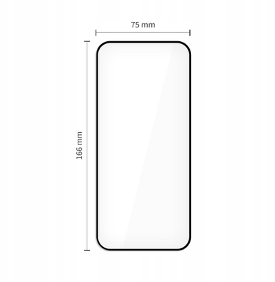 Mbrojtës ekrani Tech-Protect Glass Fit+, 2 copë, për Xiaomi Redmi 15C 4G POCO C85, me kornizë të zezë