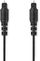 Kabllo audio optik Nedis CAGL25000BK10, Toslink, 1 m, i zi