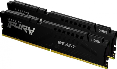 Memorie Kingston Fury Beast, 32GB DDR5, 6000MHz, CL40