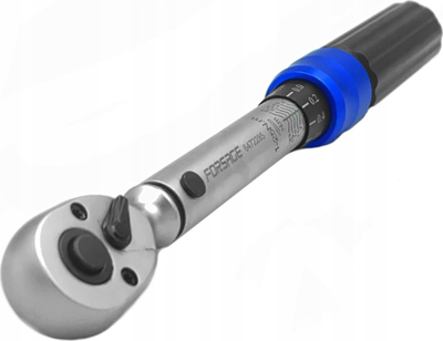 Çelës dinamometrik Forsage 1/4", 1-25 Nm, me shkallë bllokimi, me certifikatë kalibrimi