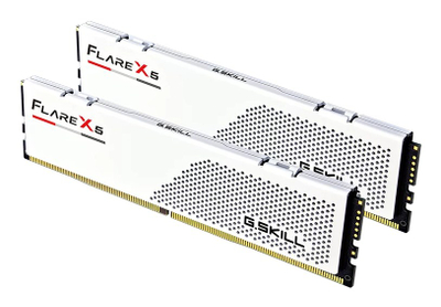 RAM меморија G.Skill Flare X5, DDR5 64GB 6000MHz, кит 2x32GB, бела
