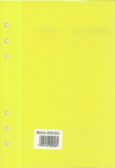 Fletë zëvendësuese Antra A5, 210x144 mm, 20 fletë, e verdhë