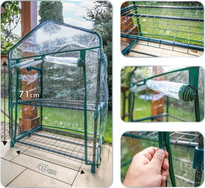 Serë Neo Greenhouse 15-900, 69x49x95 cm, jeshile
