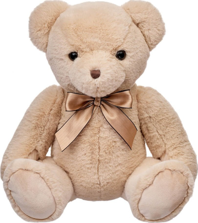 Arush pelushi Beppe Mascot Teddy Bear George, 25 cm, bezhë