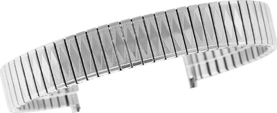 Byzylyk për goca Kemer, çelik inox, 16 x 240mm, argjendtë